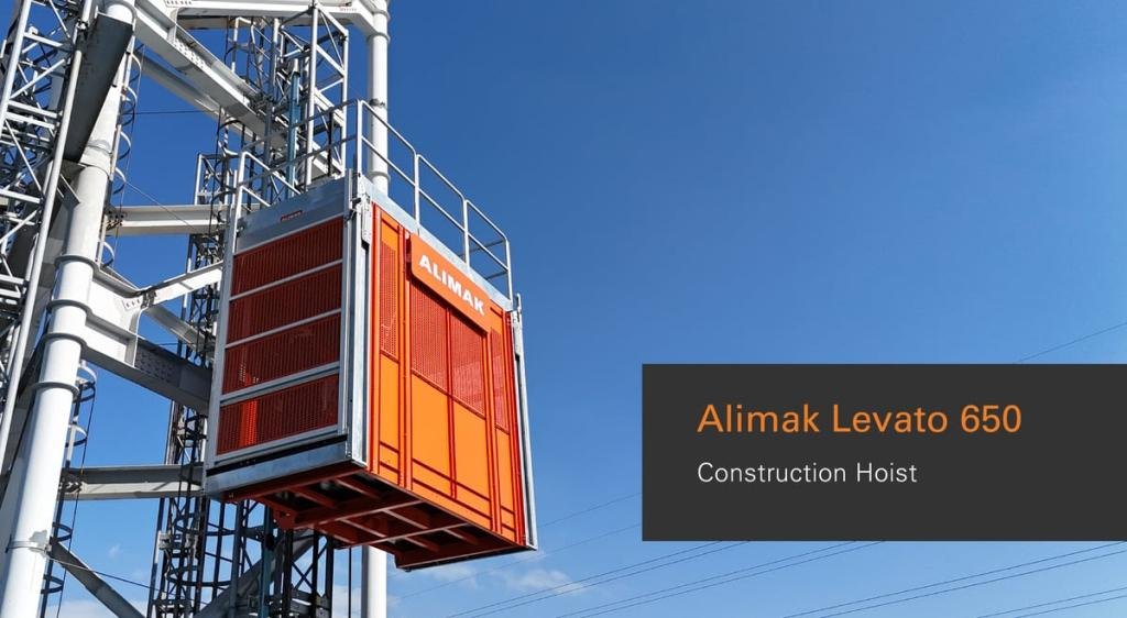 Alimak Levato 650 construction hoist